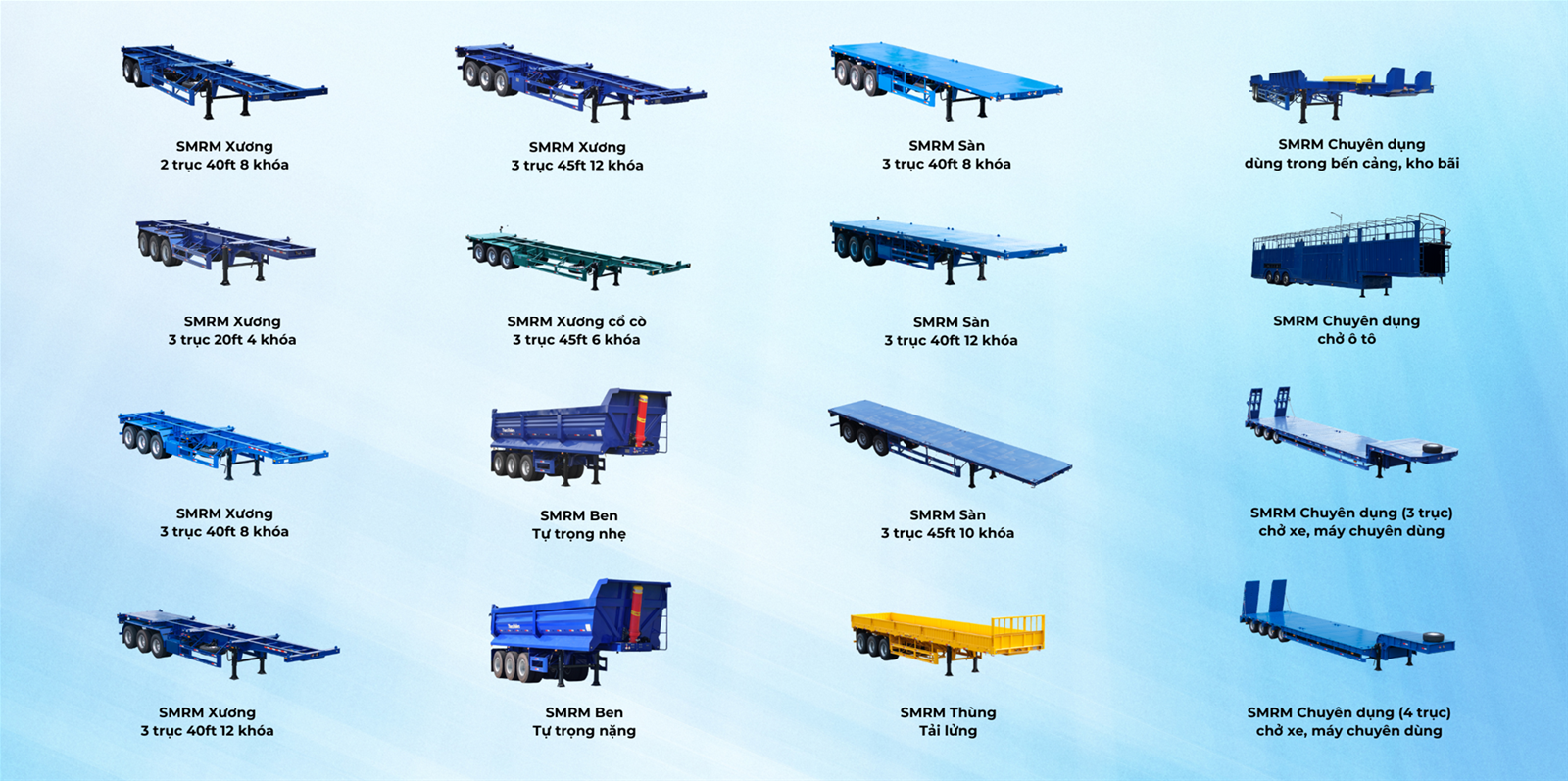 Đại Lý 3S Sơ Mi Rơ Moóc THACO TRAILERS