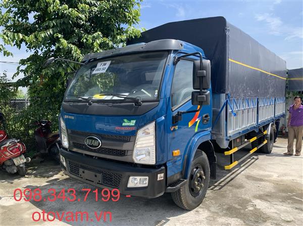 Xe tải VEAM, VT751 (Động cơ Hyundai D4DB) 7.5 tấn, Thùng Mui Bạt & Thùng Kín Dài  6m2