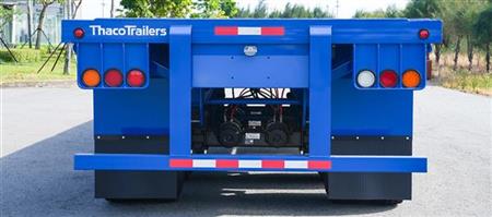 Sơ mi rơ moóc Sàn Thaco Trailers 45’ 3 trục 10 khóa